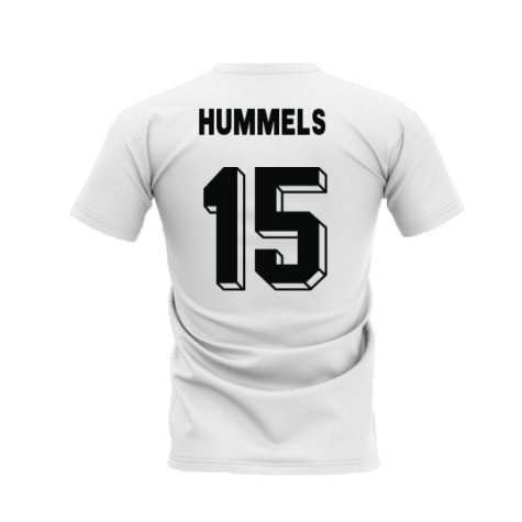 Dortmund 1996-1997 Retro Shirt T-shirt (White) (Hummels 15)