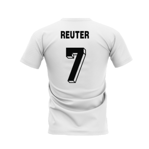 Dortmund 1996-1997 Retro Shirt T-shirt (White) (Reuter 7)