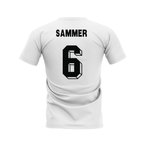 Dortmund 1996-1997 Retro Shirt T-shirt (White) (Sammer 6)