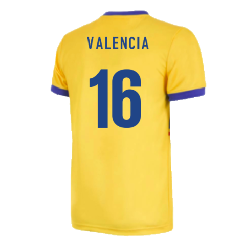 Ecuador 1983 Retro Football Shirt (VALENCIA 16)