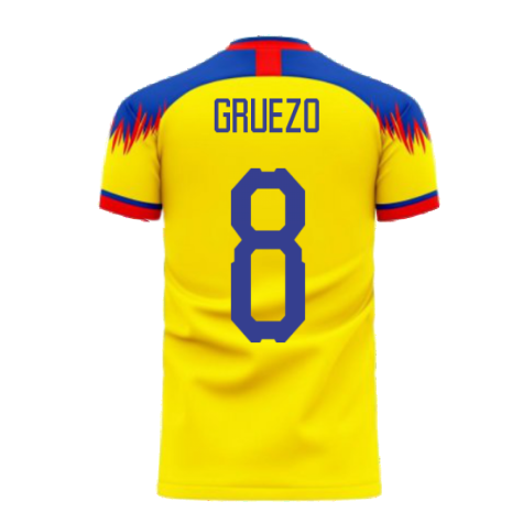 Ecuador 2024-2025 Home Concept Football Kit (Libero) (GRUEZO 8)