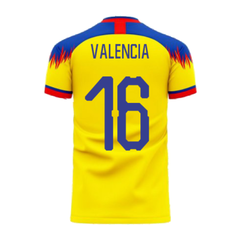 Ecuador 2024-2025 Home Concept Football Kit (Libero) (VALENCIA 16)