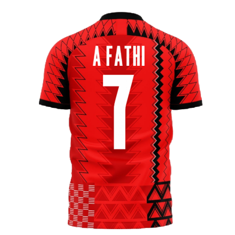 Egypt 2024-2025 AFCON Concept Football Kit (Libero) (A FATHI 7)