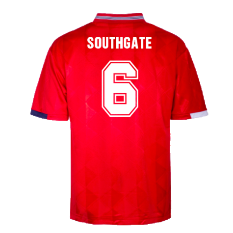 England 1989 Away Retro Shirt (Southgate 6)