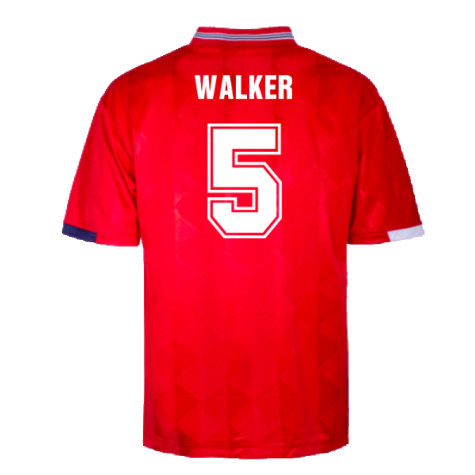 England 1989 Away Retro Shirt (Walker 5)