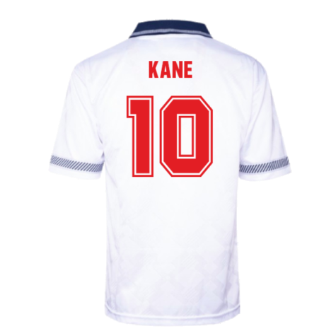 England 1990 Home Retro Shirt (KANE 10)