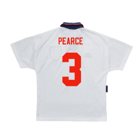 England 1993-1995 Home Shirt (L) (Excellent) (Pearce 3)