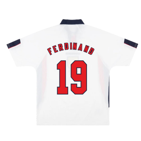 England 1997-99 Away Shirt (L) (Very Good) (FERDINAND 19)