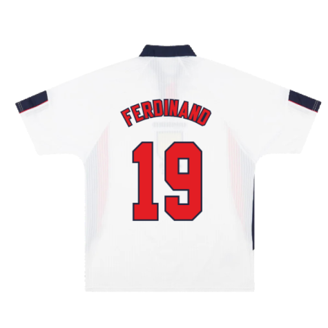 England 1997-99 Home (Very Good) (FERDINAND 19)