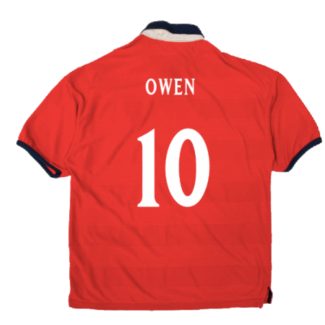 England 1999-01 Away Shirt (Very Good) (Owen 10)