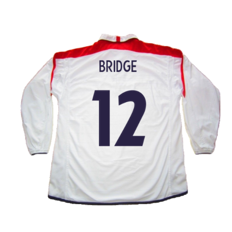 England 2003-05 Home L/S Shirt (M) (Excellent) (Bridge 12)