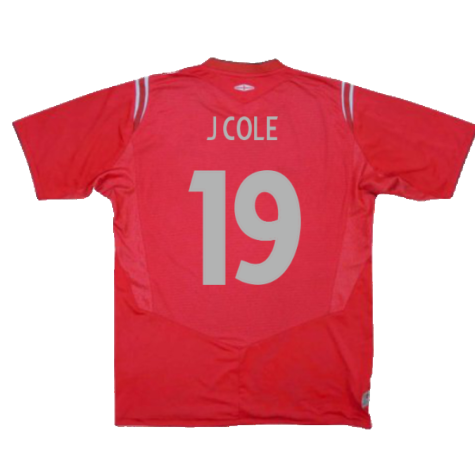 England 2004-06 Away Shirt (XL) (Very Good) (J Cole 19)