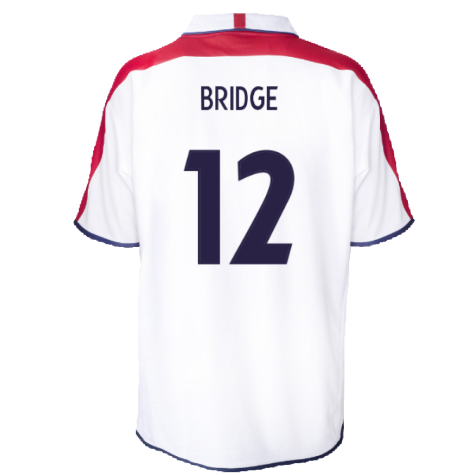 England 2004 Retro Football Shirt (Bridge 12)