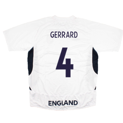England 2005-07 Umbro Training Shirt (L) (Mint) (GERRARD 4)