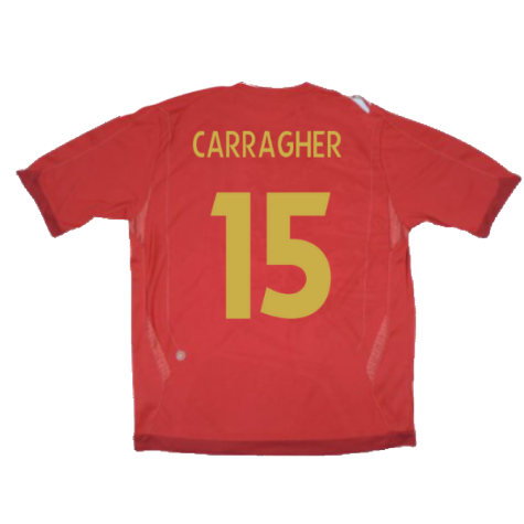 England 2006-08 Away (XL) (Very Good) (CARRAGHER 15)