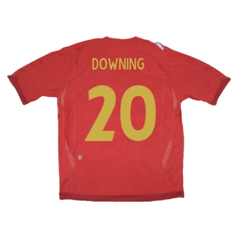 England 2006-08 Away (XL) (Very Good) (DOWNING 20)