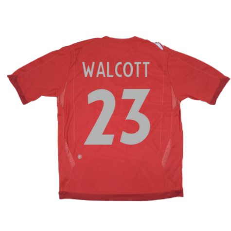 England 2006-08 Away Shirt (XL) (Very Good) (WALCOTT 23)