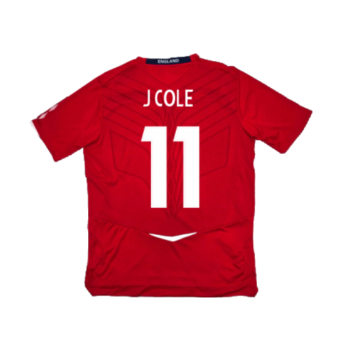 England 2008-10 Away Shirt (Excellent) (J COLE 11)