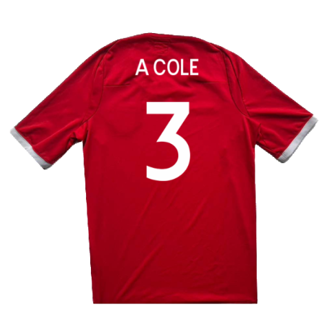England 2009-10 Away Shirt (XL) (Excellent) (A COLE 3)