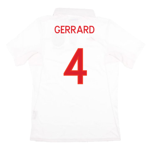 England 2009-10 Home (S) (Good) (GERRARD 4)