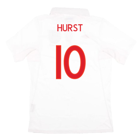 England 2009-10 Home (L) (Excellent) (HURST 10)