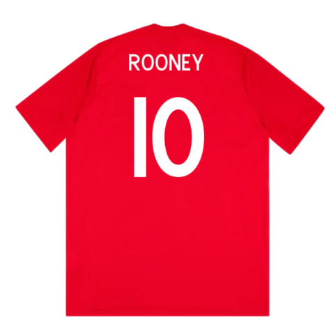 England 2010-11 Away Shirt (XL) (Good) (ROONEY 10)