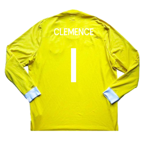 England 2010-11 Goalkeeper Long Sleeve Shirt (M) (Excellent) (CLEMENCE 1)