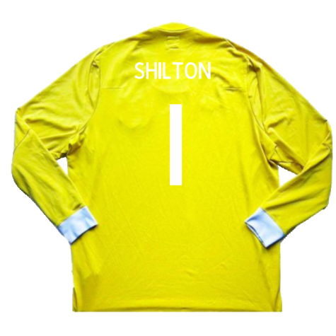 England 2010-11 Goalkeeper Shirt (L) (Mint) (SHILTON 1)