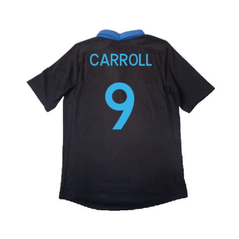 England 2011-12 Away Shirt (XL) (Excellent) (Carroll 9)