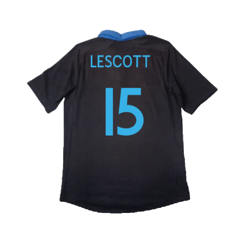 England 2011-12 Away Shirt (S) (Very Good) (Lescott 15)