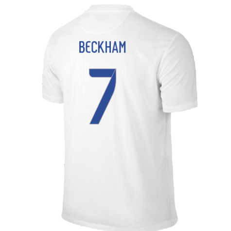 England 2014-15 Home (M) (Very Good) (BECKHAM 7)