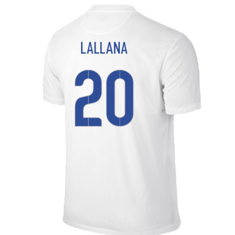 England 2014-15 Home (M) (Very Good) (LALLANA 20)