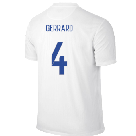England 2014-15 Home Shirt (S) (Very Good) (GERRARD 4)