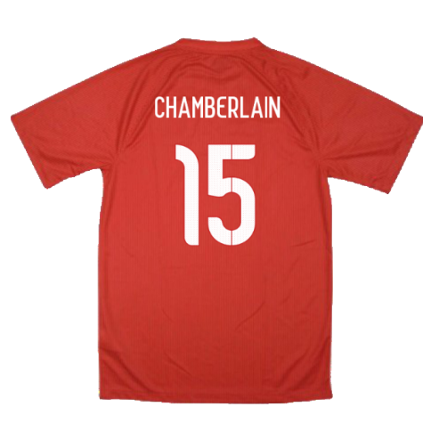 England 2014-16 Away (L) (Very Good) (CHAMBERLAIN 15)