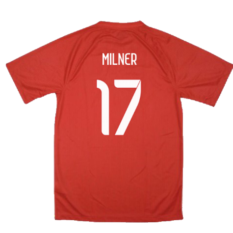 England 2014-16 Away Shirt (XL) (Very Good) (MILNER 17)