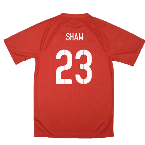 England 2014-16 Away Shirt (XL) (Very Good) (SHAW 23)