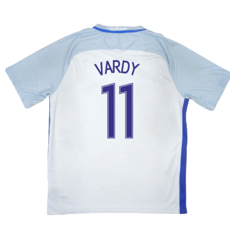 England 2016-17 Home Shirt (M) (Good) (Vardy 11)