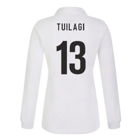 England RWC 2023 Home Classic LS Rugby Shirt (Ladies) (Tuilagi 13)