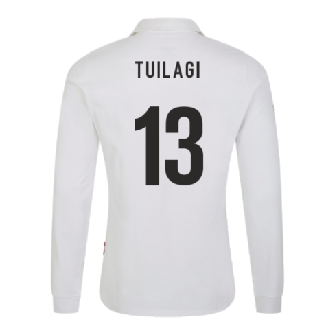 England RWC 2023 Home LS Classic Jersey (Kids) (Tuilagi 13)