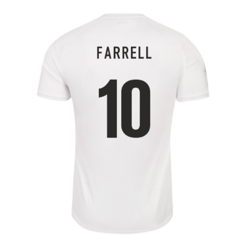 England RWC 2023 Home Pro Rugby Jersey (Farrell 10)