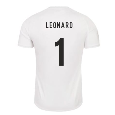 England RWC 2023 Home Pro Rugby Jersey (Leonard 1)