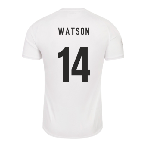 England RWC 2023 Home Pro Rugby Jersey (Watson 14)