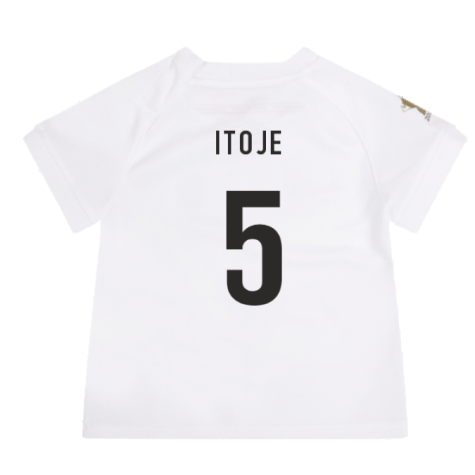 England RWC 2023 Home Replica Rugby Baby Kit (Itoje 5)