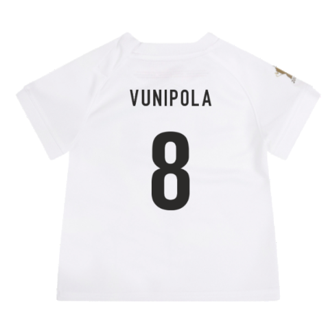 England RWC 2023 Home Replica Rugby Baby Kit (Vunipola 8)