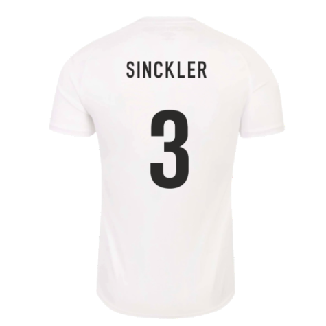 England RWC 2023 Home Replica Rugby Shirt (Sinckler 3)