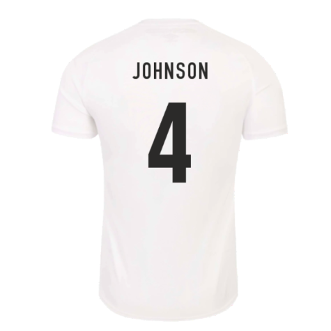 England RWC 2023 Home Rugby Jersey (Kids) (Johnson 4)