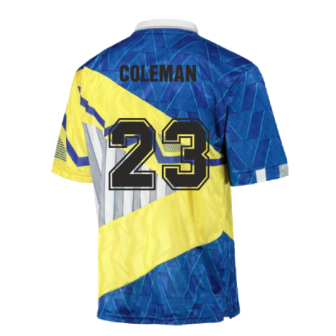 Everton 1990 Mash Up Retro Football Shirt (COLEMAN 23)