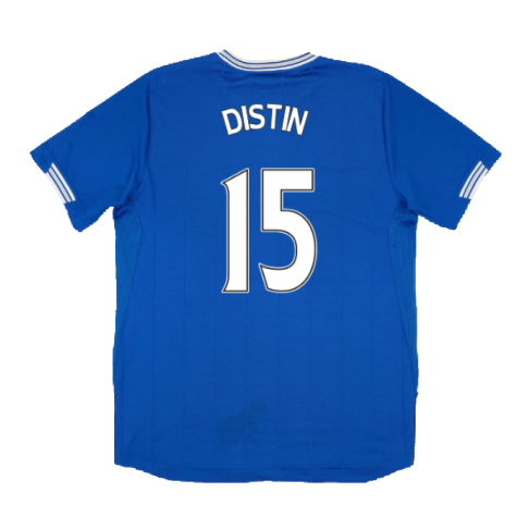 Everton 2009-10 Home Shirt (M) (Excellent) (Distin 15)