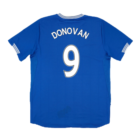 Everton 2009-10 Home Shirt (XL) (Good) (Donovan 9)