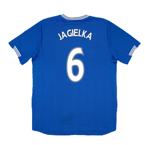 Everton 2009-10 Home Shirt (M) (Excellent) (Jagielka 6)